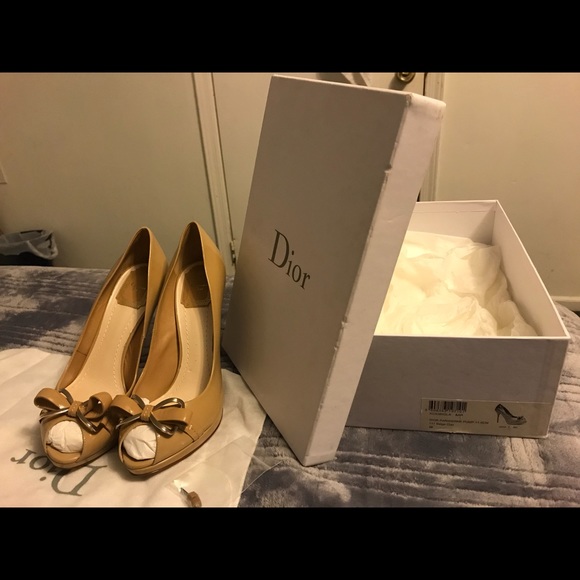 Dior open toe heely pumps - Picture 5 of 5